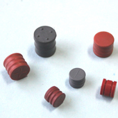 7mm 8mm 10mm red rubber bung stopper insulin pen top cap plungers