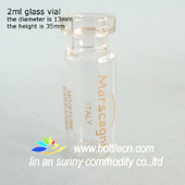 gv165 glass bottles with logo
