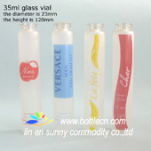 gv148 glass bottle with logo