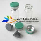 3ml injection pharmaceutical glass vials for steroids clear bottle 13mm flip top cap