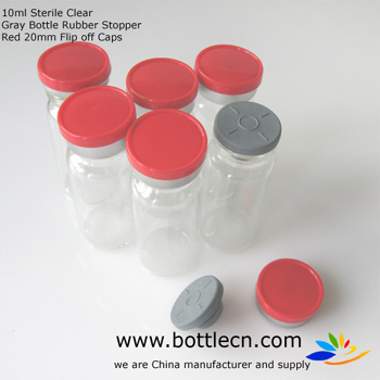 58 serum bottle glass vials rubber stoppers caps