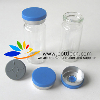71 serum bottle glass bottle with cap