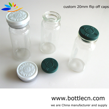6 serum bottle vial flip off caps