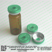 FC20-22P clear green bottle cap amber glass bottle 