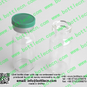 FC13-4P 2ml 3ml glass injection vials for antibiotic bottle cap green
