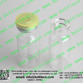 FC13-8P 2ml 3ml serum vials 13mm flip off with aluminium clear yellow
