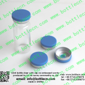 FC20-14P clear glass sealable bottle cap for glass bottle blue
