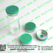 FC20-15P clear glass vial cap for medicine bottle green