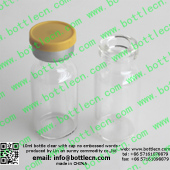 FC13-10P 2ml 3ml vial glass bottle cap yellow
