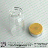FC20-11L 10ml sterile vials with rubber stopper and metal cap