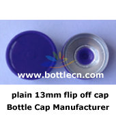plastic flip off cap