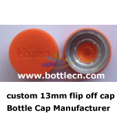 injection seal and flip off with aluminium