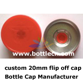 vial flip off cap