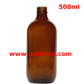 500ml amber square bottles boston round glass dropper bottle