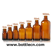 5ml-100ml Amber Glass Dropper Dispensing Bottles DIN 18mm