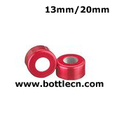 13mm 20mm red aluminum open top seals for serum vials