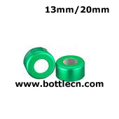13mm 20mm green aluminum open top seals for serum vials