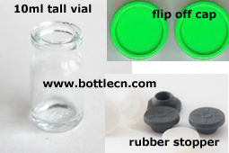 high quality 10ml tall vial flint clear by using thick durable glass with sophisticated technology