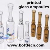 printed glass ampoules for medication steroid vaccine antidote
