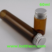 60ml amber vial with lid