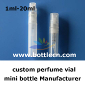 1ml glass mini bottle