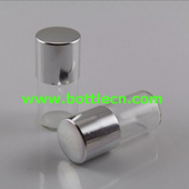 small portable 3ml 5ml 7ml glass vial with aluminum cap for container