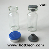 ISO standard 2ml tubular glass vial