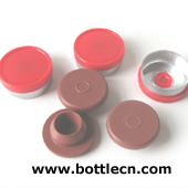 20mm red rubber stopper for pharmaceutical vial