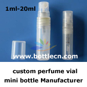 glass fragrance vial