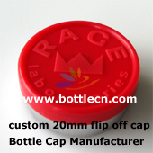 flip off cap custom logo