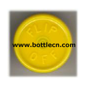 flat colored yellow bottle caps