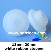 20mm white silicone stopper
