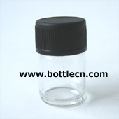 30ml small glass bottle with screw cap
