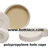 polypropylene hole caps with septa