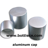 aluminium cap with plastic insert