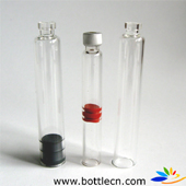 3ml cartridge with stopper and cap
