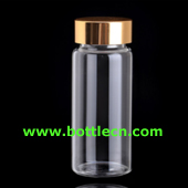 borosilicate reusable small 100ml glass bottle
