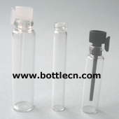1.5ml clear perfume sample bottle