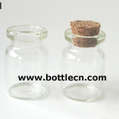 5ml mini glass jar with cap