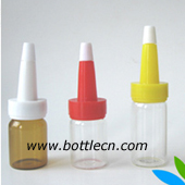13mm 20mm glass bottle vial with control drop tip cap