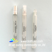 10ml atomizer glass bottle spray refillable mini clear perfume glass bottle for travel