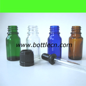 glass material and dropper sealing type glass dropper bottle