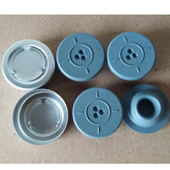 28mm butyl rubber stopper Synthetic Polyisoprene Liners flip off 28mm aluminium crimp seal