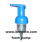 empty foaming pump cosmetic bottle