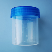 30ml 50ml 60ml 90ml 100ml 120ml plastic small measuring cup screw sample testing cup