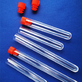 cylindrical 10ml D12mm H100mm polystyrene ps plastic test tube with snap cap for storing sample